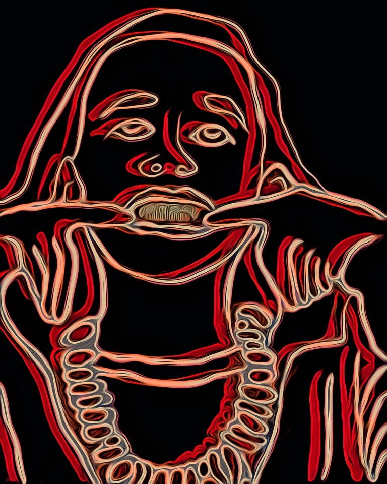 Neon Portrait
